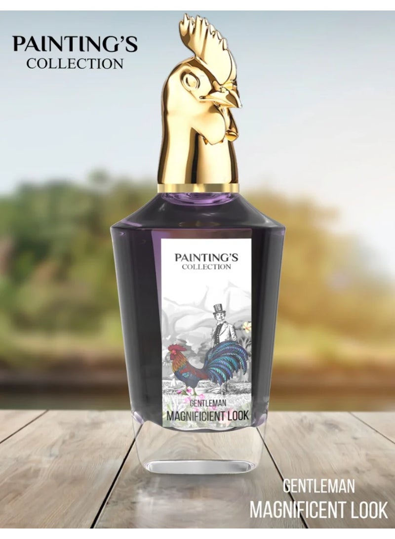 Milestone Paintings Collection Gentleman Magnificent Look - For Men  EDP - 100ml - Image 5